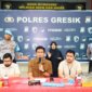 Polres Gresik ungkap 15 kasus kriminal dan tangkap 22 tersangka