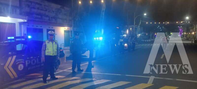 Polres Nganjuk jaga keamanan jelang Long Weekend