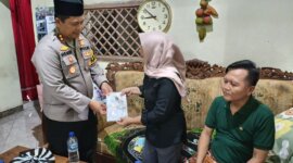 Kapolres Nganjuk AKBP Henri Noveri Santoso sambangi Kasat Binmas