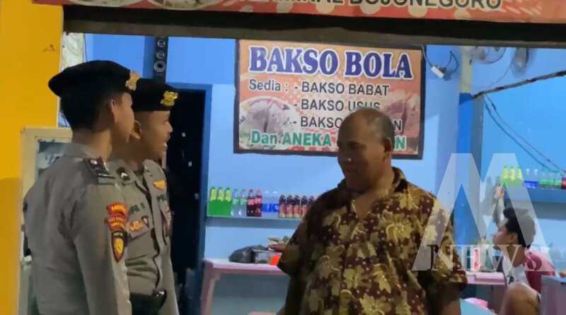 Satsamapta Polres Bojonegoro patroli rutin di titik rawan