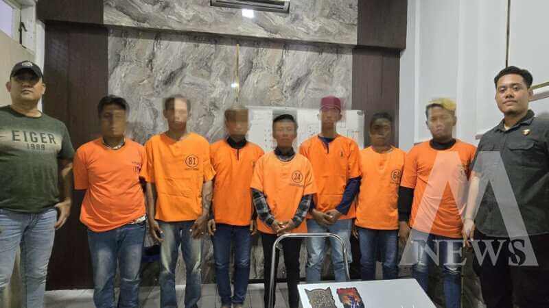 Polisi tangkap 7 tersangka kasus pengeroyokan
