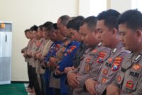Polres Gresik Gelar Binrohtal