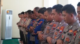 Polres Gresik Gelar Binrohtal