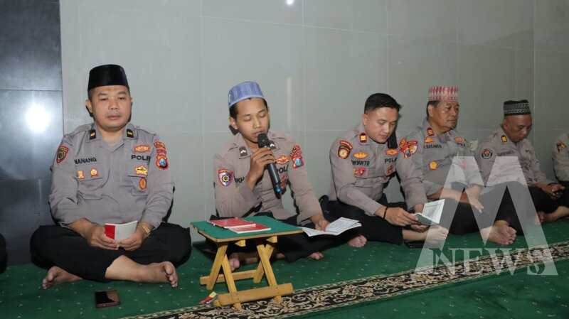 Polres Nganjuk gelar Binrohtal