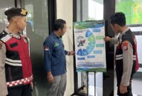 Satsamapta Polres Pelabuhan Tanjung Perak koordinasi dengan BMKG