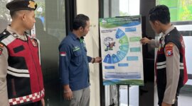 Satsamapta Polres Pelabuhan Tanjung Perak koordinasi dengan BMKG