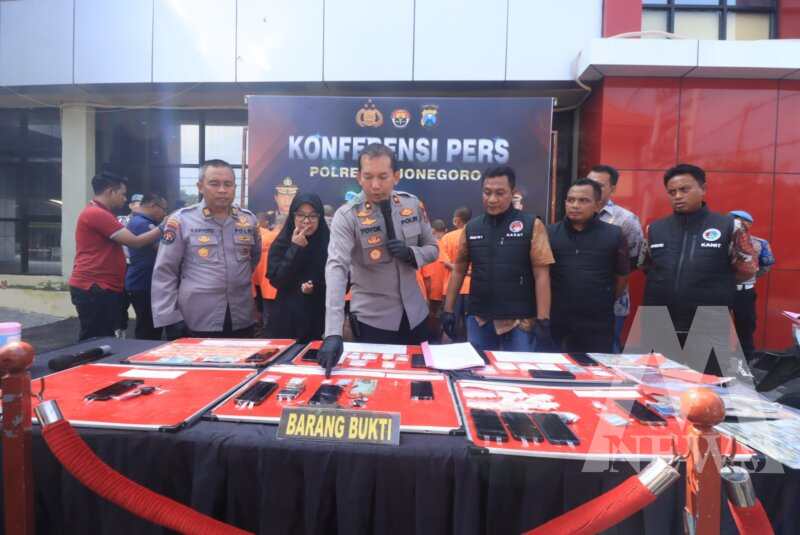 Polres Bojonegoro ungkap 17 kasus Narkotika dan Okerbaya