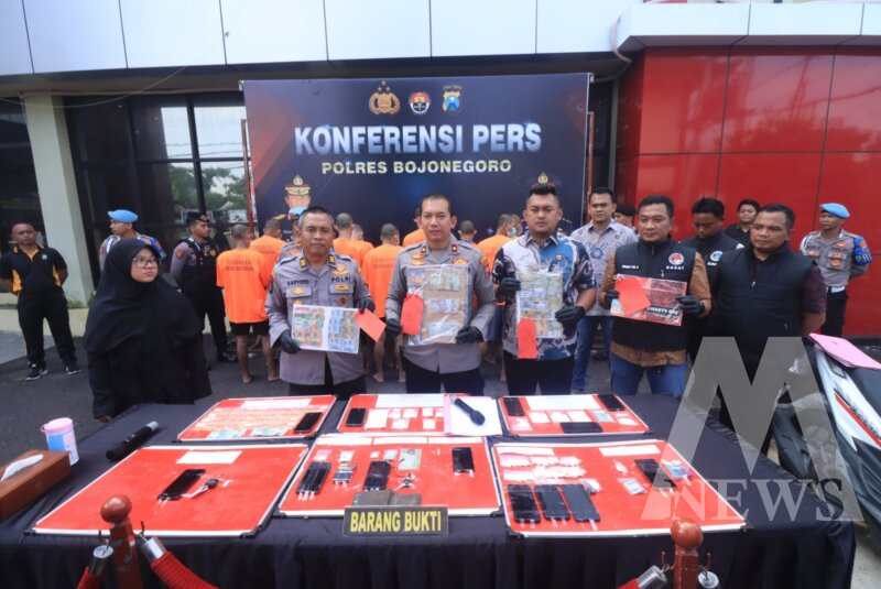 Polres Bojonegoro ungkap kasus premanisme