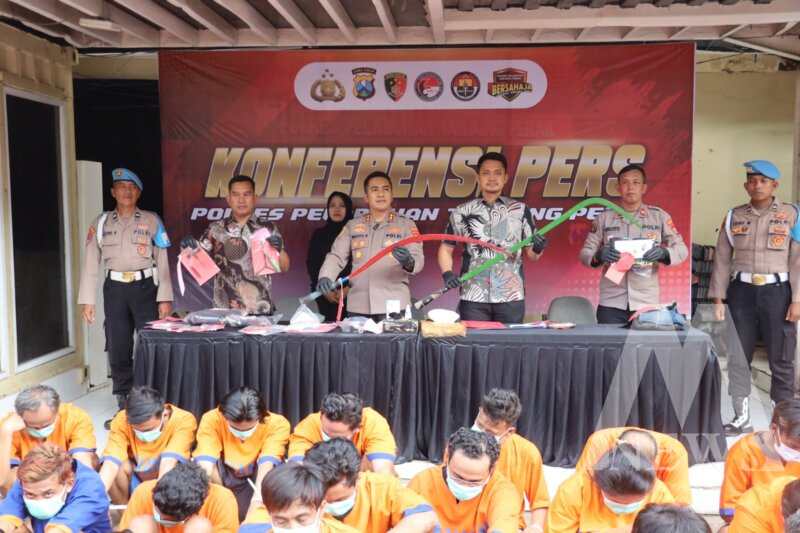 Polres Tanjung Perak ungkap hasil Operasi Pekat II Semeru