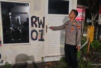 Polsek Driyorejo tunjukan pos kamling Wedoroanom