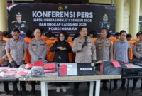 Polres Nganjuk ungkap kasus Operasi Pekat Semeru