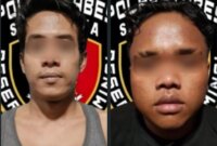 2 pelaku diringkus Polrestabes Surabaya beserta barang buktinya