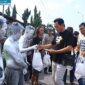 Satintelkam Polres Ngawi salurkan Bansos