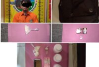 Satresnarkoba Polres Nganjuk tangkap pengedar Narkotika dan Okerbaya