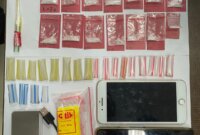 Polisi tangkap tersangka dan sita barang bukti Narkoba
