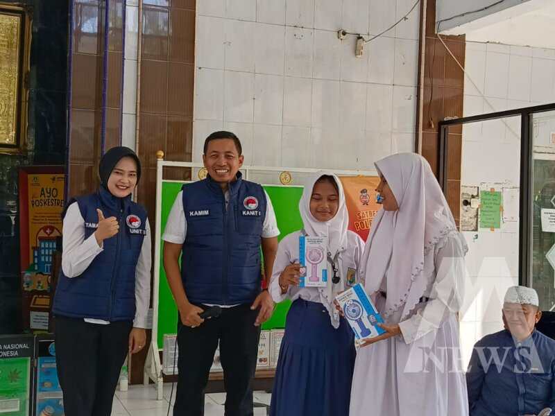 Satresnarkoba Polres Gresik sosialisasi di MTS dan MA Roudlotul Hikmah