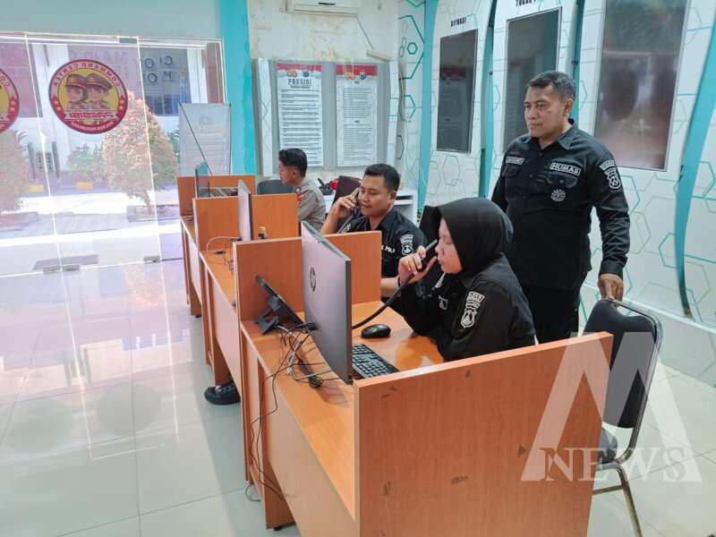 Layanan call center Polres Pasuruan