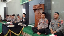 Polres Nganjuk gelar binrohtal rutin
