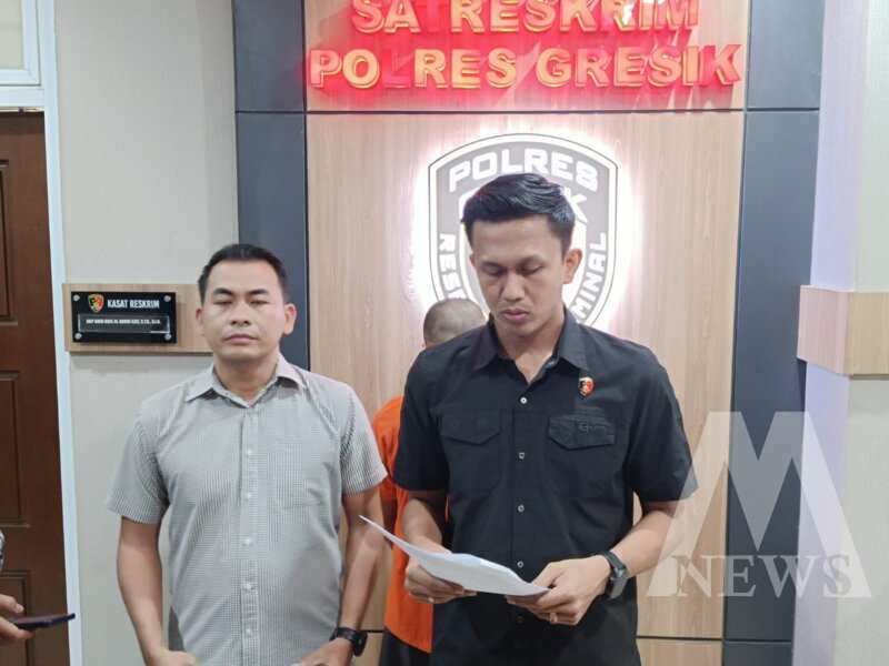 Kasatreskrim Polres Gresik AKP Abid Uais Al-Qarni Aziz