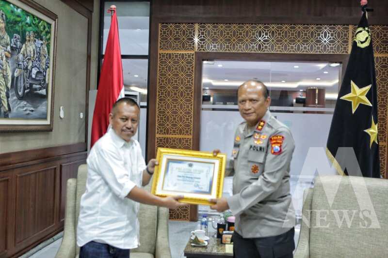 Kapolda Jatim Irjen Pol Nanang Avianto terima audiensi pengurus PWI Jatim