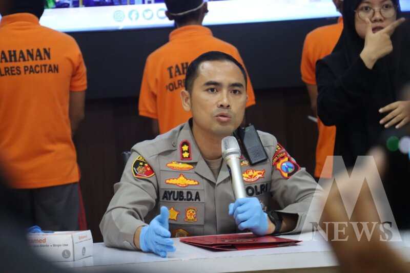 Kapolres Pacitan AKBP Ayub Diponegoro Azhar