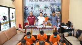 Polres Madiun Kota ungkap kasus pengeroyokan dan penganiayaan