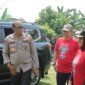 Kapolres Nganjuk AKBP Henri Noveri Santoso sambut Kapolda Jatim Irjen Pol Drs. Nanang Avianto