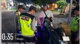 Polres Nganjuk Patroli SREG Skala Besar