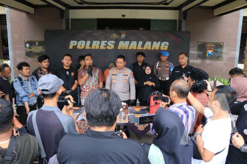 Polres Malang tangkap tersangka pembunuhan