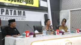 Kapolda Jatim Irjen Pol Drs. Nanang Avianto zoom meeting bersama pendekar di Bojonegoro