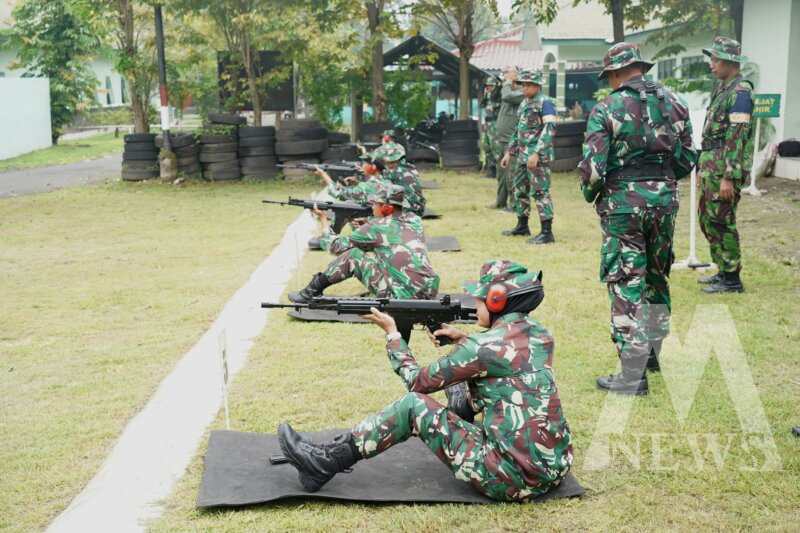 Korem 084/BJ saat Latbak Jatri semester I tahun 2025