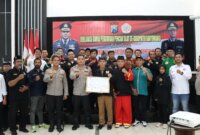 Perguruan Pencak Silat Bumi Blambangan gelar deklarasi damai Harkamtibmas