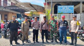 Polsek Kenjeran lakukan pengamanan saat peringatan kenaikan Yesus Kristus