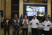 Polres Pacitan gagalkan penyelundupan Benur Ilegal