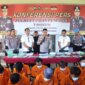 Kapolresta Banyuwangi Kombespol Rama Samtama Putra ungkap kasus Narkoba
