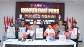 Satreskrim Polres Ngawi tangkap 5 pengedar Upal