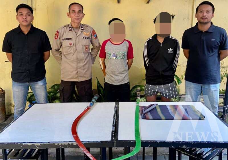 Polsek Semampir amankan remaja hendak tawuran