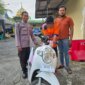 Tersangka diamankan Polisi beserta barang buktinya