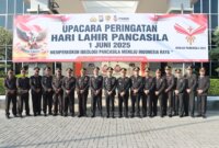 Polres Gresik gelar upacara Hari Lahir Pancasila