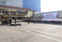 Polres Pelabuhan Tanjung Perak peringati hari lahir Pancasila