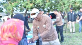 Kapolda Jatim Irjen Pol Drs. Nanang Avianto saat Safari Kamtibmas di Situbondo