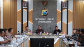 Peserta KKP Sespimmen Polri Dikreg kunjungan ke Polres Bojonegoro