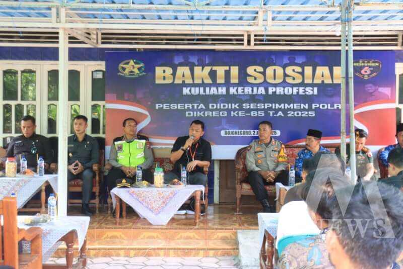 Serdik Sespimmen Polri ke-65 Gelar Baksos KKP