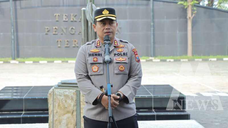 Kapolres Nganjuk AKBP Henri Noveri Santoso