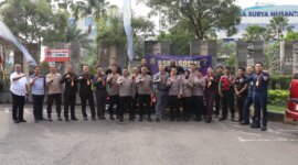 Serdik Sespimmen Polri Dikreg ke-65 gelar baksos di terminal GSN Tanjung Perak Surabaya