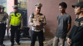 Satlantas Polres Pelabuhan Tanjung Perak sosialisasi Zero ODOL