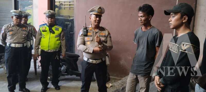 Satlantas Polres Pelabuhan Tanjung Perak sosialisasi Zero ODOL