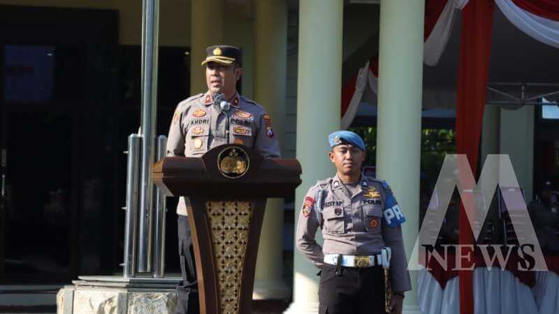 Wakapolres Nganjuk Kompol Andria Diana Putra