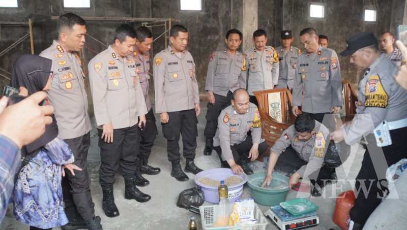 Kapolresta Sidoarjo Kombespol Christian Tobing saat peluncuran KTSM Semeru