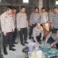 Kapolresta Sidoarjo Kombespol Christian Tobing saat peluncuran KTSM Semeru